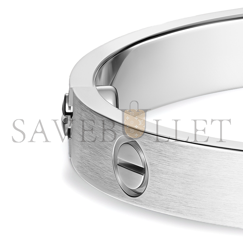 CARTIER LOVE BRACELET, CLASSIC MODEL, BRUSHED B6077117